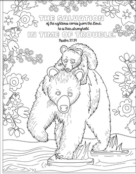 Bible Coloring - Psalm 37_39
