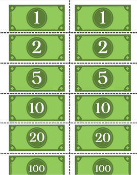 Rolspel - Kruidenierswinkel - Kontantgeld