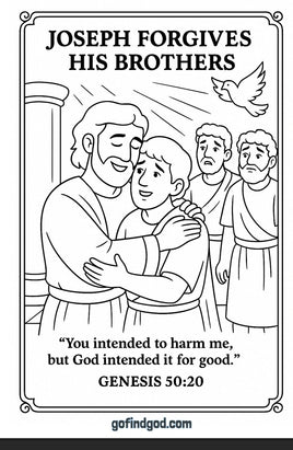 GFG Bible Book Coloring - Genesis 50 20