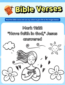 Thankful Hearts  Gratitude Journal - Bible Story Leper
