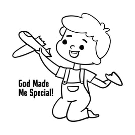 God het my spesiale kleurvlak gemaak
