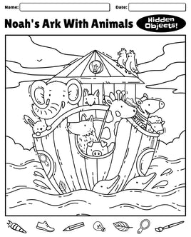Versteekte voorwerp-kleur - Noahs Ark