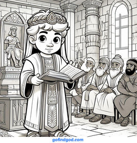 Young King Studies Scripture